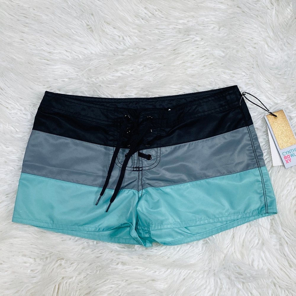 CYNTHIA ROWLEY X ROXY "KNOLL" BOARDSHORTS SWIMWEAR